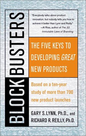 Blockbusters The Five Keys to Developing GREAT New Products  2002 9780060084745 Front Cover