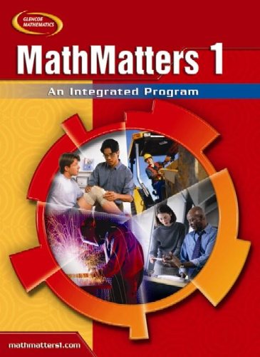 MathMatters 1 An Integrated Program  2006 9780078681745 Front Cover