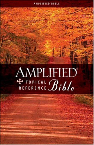 Amplified Topical Reference Bible   2006 9780310934745 Front Cover