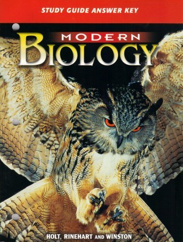 Modern Biology With Answer Key 2nd (Student Manual, Study Guide, etc.) 9780030642746 Front Cover