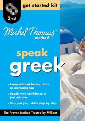 Michel Thomas Greek Get Started Kit, Two-CD Program  2010 9780071740746 Front Cover