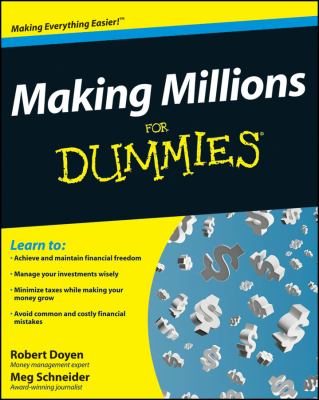 Making Millions for Dummies   2009 9780470276747 Front Cover