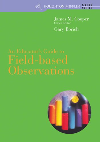 Field-Based Classroom Observation  9th 2005 9780618412747 Front Cover