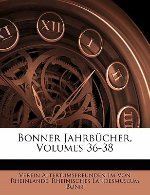 Bonner Jahrbï¿½cher N/A 9781147465747 Front Cover