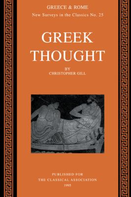 Greek Thought   1995 (Annotated) 9780199220748 Front Cover