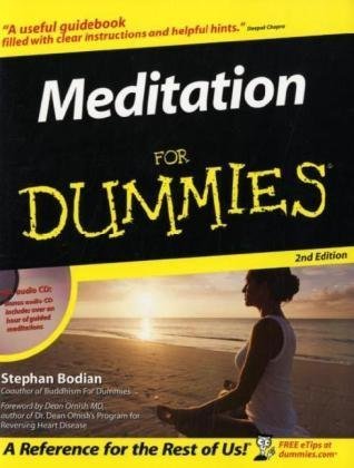 Meditation for Dummies  2nd 2006 (Revised) 9780471777748 Front Cover