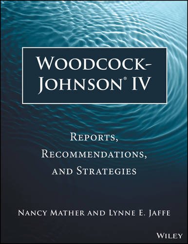 Woodcock-Johnson IV Reports, Recommendations, and Strategies 3rd 2016 9781118860748 Front Cover