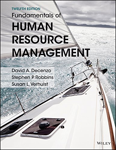 Fundamentals of Human Resource Management  12th 2016 9781119032748 Front Cover