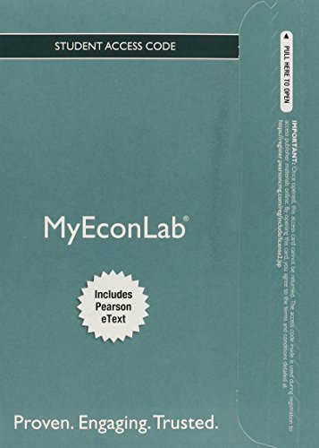 NEW Mylab Economics with Pearson EText -- Access Card -- for Economics   2012 9780133487749 Front Cover