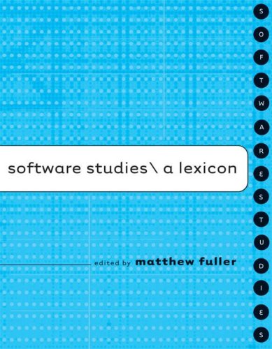 Software Studies A Lexicon  2008 9780262062749 Front Cover