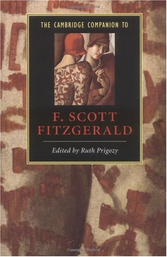 Cambridge Companion to F. Scott Fitzgerald   2002 9780521624749 Front Cover