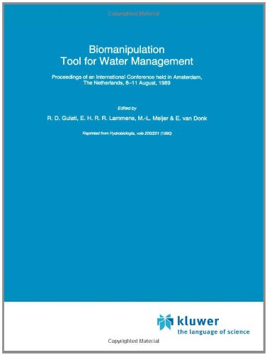 Biomanipulation - Tool for Water Management   1990 9789048140749 Front Cover