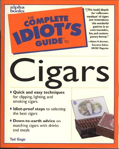 The Complete Idiot's Guide to Cigars   1997 9780028619750 Front Cover