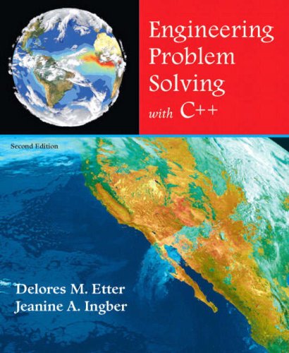 Engineering Problem Solving with C++  2nd 2008 9780136011750 Front Cover