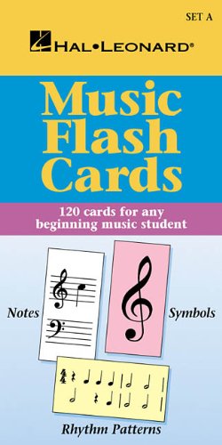 Music Flash Cards - Set A Hal Leonard Student Piano Library N/A 9780793577750 Front Cover