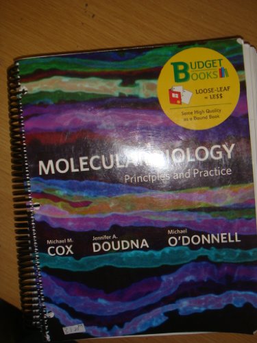 Molecular Biology (Loose Leaf)   2012 9781429288750 Front Cover