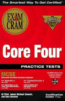 MCSE Core Four Practice Test Exam Cram  1999 9781576104750 Front Cover