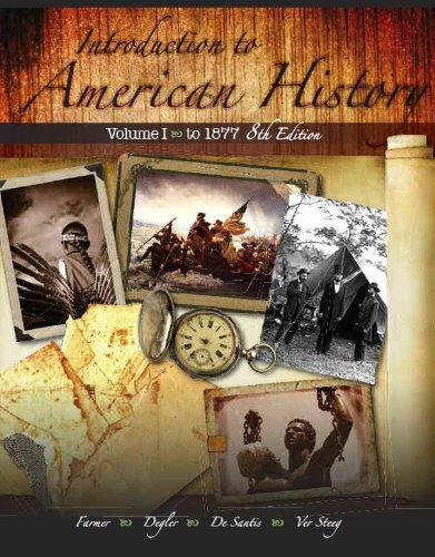 Introduction to American History  8th 2011 9781602298750 Front Cover