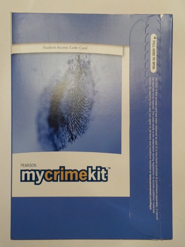 Mycrimekit -- Valuepack Access Card  N/A 9780205541751 Front Cover
