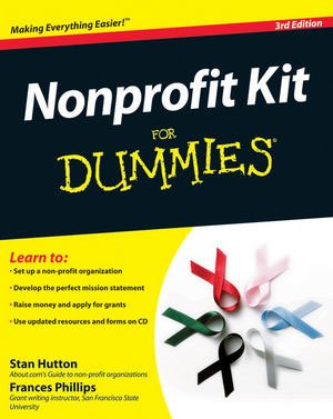 Nonprofit Kit for Dummies  3rd 2010 9780470529751 Front Cover