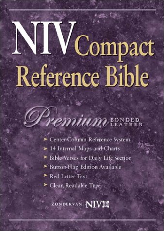 NIV Compact Reference Bible  N/A 9780310921752 Front Cover