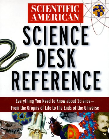 Scientific American Science Desk Reference   1999 9780471356752 Front Cover