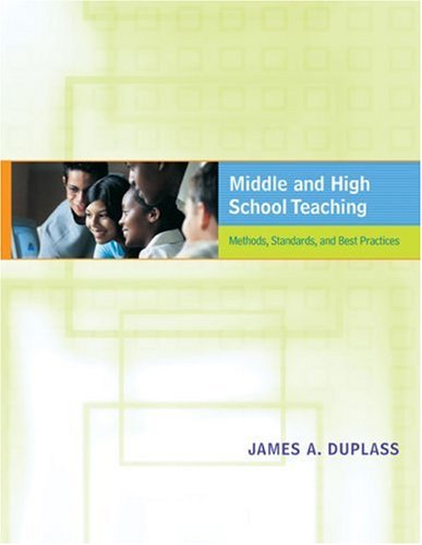 Middle and High School Teaching Methods, Standards, and Best Practices  2006 9780618435753 Front Cover