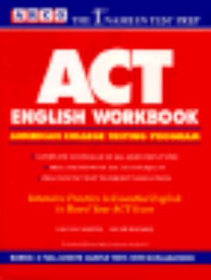 ACT English Workbook American College Testing Program N/A 9780671847753 Front Cover