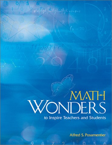 Math Wonders to Inspire Teachers and Students   2003 9780871207753 Front Cover