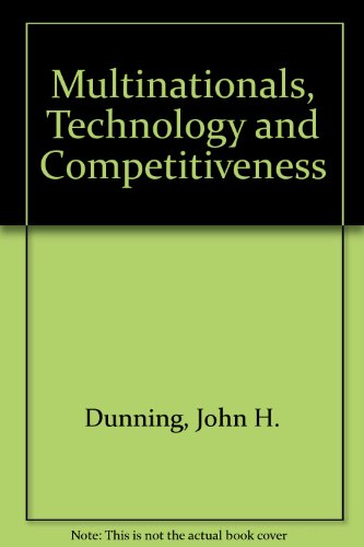 Multinational Enterprises, Technology and Competitiveness  1988 9780044451754 Front Cover