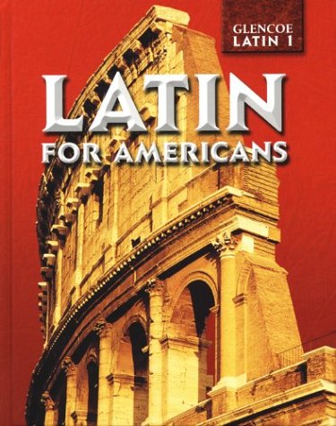 Latin for Americans Level 1, Student Edition  9th 2003 (Student Manual, Study Guide, etc.) 9780078281754 Front Cover