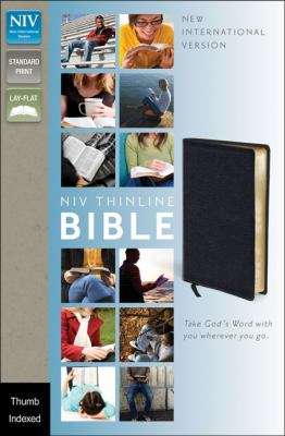 NIV Thinline Bible  N/A 9780310435754 Front Cover