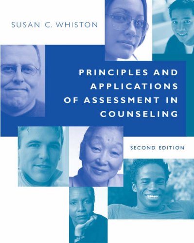 Principles and Applications of Assessment in Counseling  2nd 2005 (Revised) 9780534569754 Front Cover