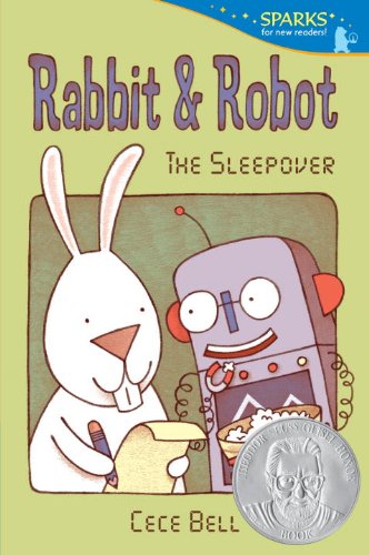 Rabbit and Robot: the Sleepover Candlewick Sparks N/A 9780763668754 Front Cover
