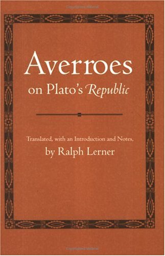 Averroes on Plato's Republic   2014 9780801489754 Front Cover