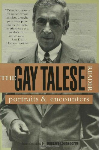 Gay Talese Reader Portraits and Encounters  2003 9780802776754 Front Cover