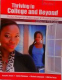 Thriving in College and Beyond: Strategies for Academic Success and Personal Development: Concise Version  3rd (Revised) 9781465213754 Front Cover