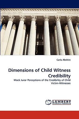 Dimensions of Child Witness Credibility N/A 9783838356754 Front Cover
