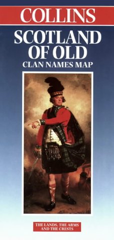 Scotland of Old Clan Names Map  N/A 9780004487755 Front Cover