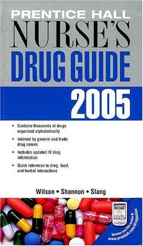 Prentice Hall Nurse's Drug Guide 2005   2005 9780131194755 Front Cover