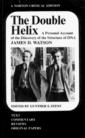 Double Helix A Personal Account of the Discovery of the Structure of DNA  1980 9780393950755 Front Cover