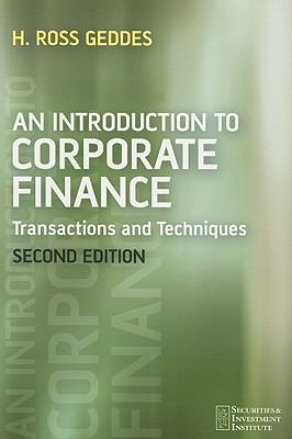 Introduction to Corporate Finance Transactions and Techniques 2nd 2006 9780470026755 Front Cover