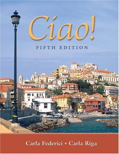Ciao!  5th 2003 9780838451755 Front Cover