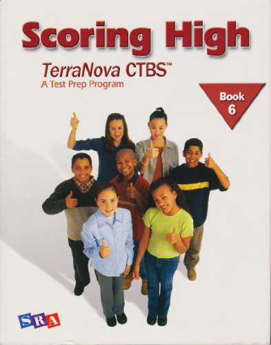 Scoring High on the TerraNova CTBS, Student Edition, Grade 6   2003 9780075840756 Front Cover