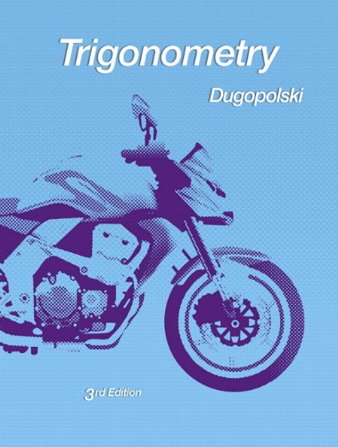 Trigonometry  3rd 2011 9780321644756 Front Cover