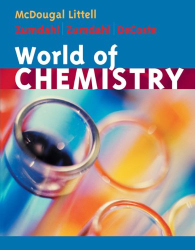 World of Chemistry Update   2006 9780618562756 Front Cover