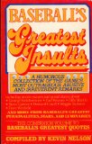 Baseball's Greatest Insults   1984 9780671479756 Front Cover