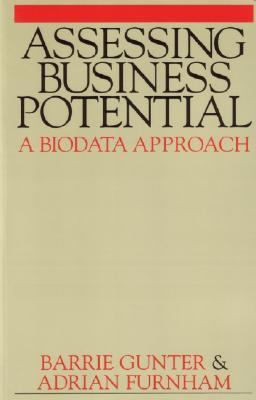 Assessing Business Potential A Biodata Approach  2001 9781861561756 Front Cover