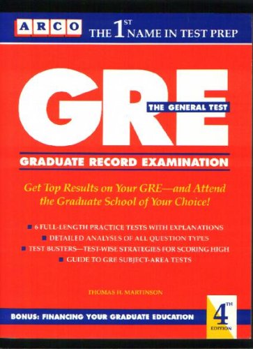 GRE : Graduate Record Examination 4th 9780133617757 Front Cover