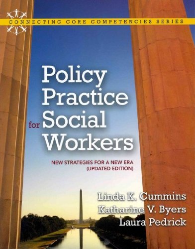Policy Practice for Social Workers New Strategies for a New Era  2011 (Revised) 9780205015757 Front Cover